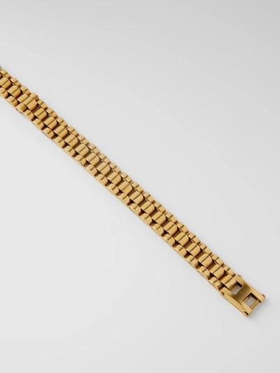 French Connection Watch Strap Bracelet Brass In Gold
