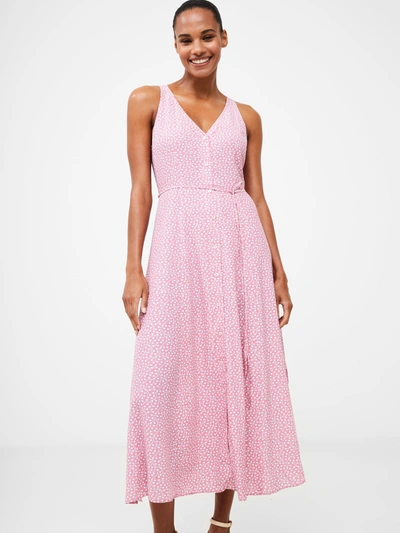 french connection pink midi dress French Connection Sydney Dress