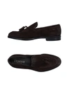 Doucal's Loafers In Dark Brown