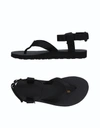 Teva Flip Flops In Black