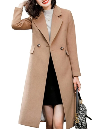 Rvhswds Long Trench Jacket In Green