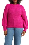 By Design Jane Pullover Sweater In Festival Fuchsia