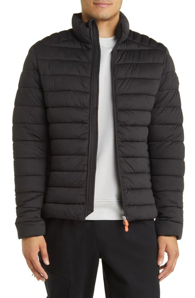Save The Duck Ari Puffer Jacket In Black
