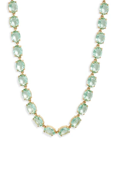 Roxanne Assoulin The Royals Crystal Necklace In Mint