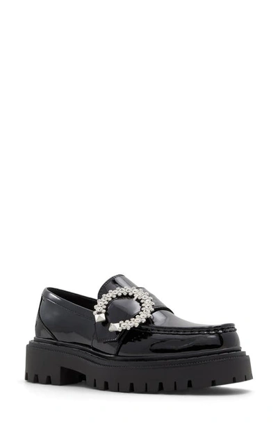 Aldo Joesiee Loafer In Black Patent