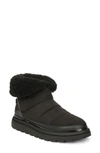 Sam Edelman Ozie Faux Shearling Bootie In Black