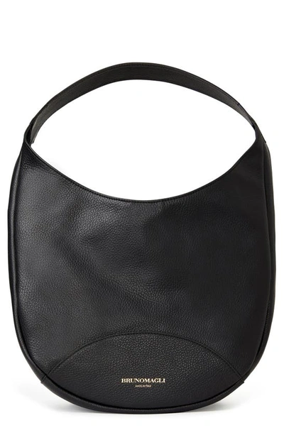 Bruno Magli Celeste Mini Hobo Bag In Black