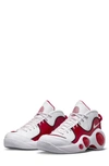 Nike Air Zoom Flight 95 Basketball Sneaker In White/ True Red/ Black