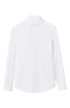 Tiger Of Sweden Farrell 5 Slim Fit Button-up Shirt In Pure White