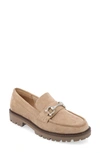 Journee Collection Jessamy Lug Loafer In Taupe