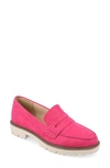 Journee Collection Kenley Penny Loafer In Pink