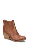 Korks Hadley Block Heel Bootie In Tan