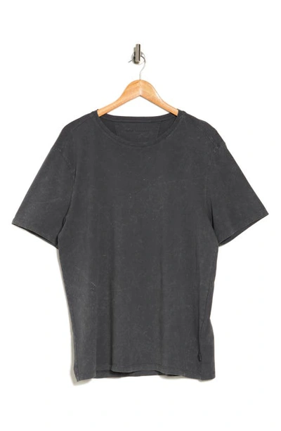 John Varvatos Marble Wash T-shirt In Iron Gray