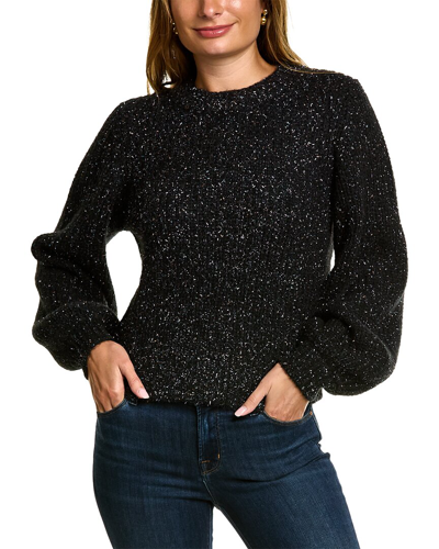 Boden Chunky Ribbed Wool & Alpaca-blend Sweater In Black