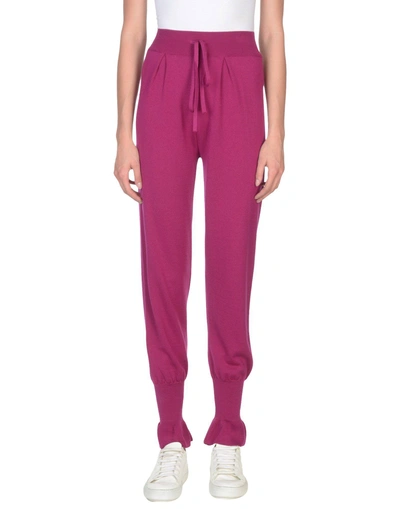 Laneus Casual Trousers In Red