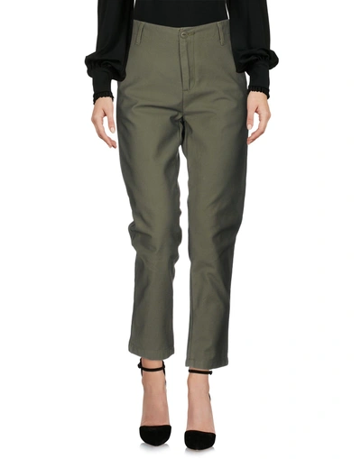 Carhartt Trousers In Military Green