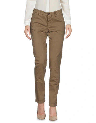 Berwich Casual Pants In Khaki