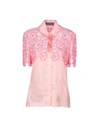 Emanuel Ungaro Floral Shirts & Blouses In Pink