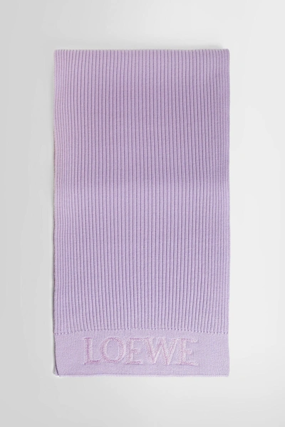 Loewe Woman Purple Scarves