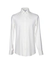 Alexander Mcqueen Solid Color Shirt In Ivory