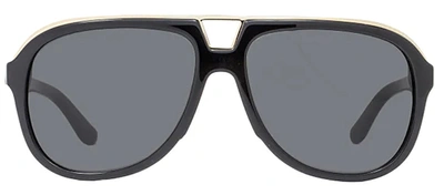 Ferragamo Sf730s 001 Aviator Sunglasses In Grey