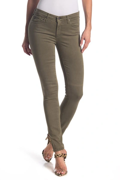 Ag Prima Ankle Skinny Jeans In Sulfur Dried Ave