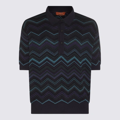 Missoni Sport Missoni T-shirt E Polo In Blue | ModeSens