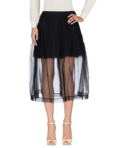 Simone Rocha Midi Skirts In Black