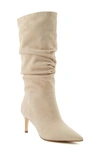 Dune London Slouch Pointed Toe Boot In Sand