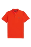 Psycho Bunny Kids' Classic Pima Cotton Polo In Tangerine