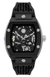 Philipp Plein The $keleton Ecoceramic Automatic Watch In Black