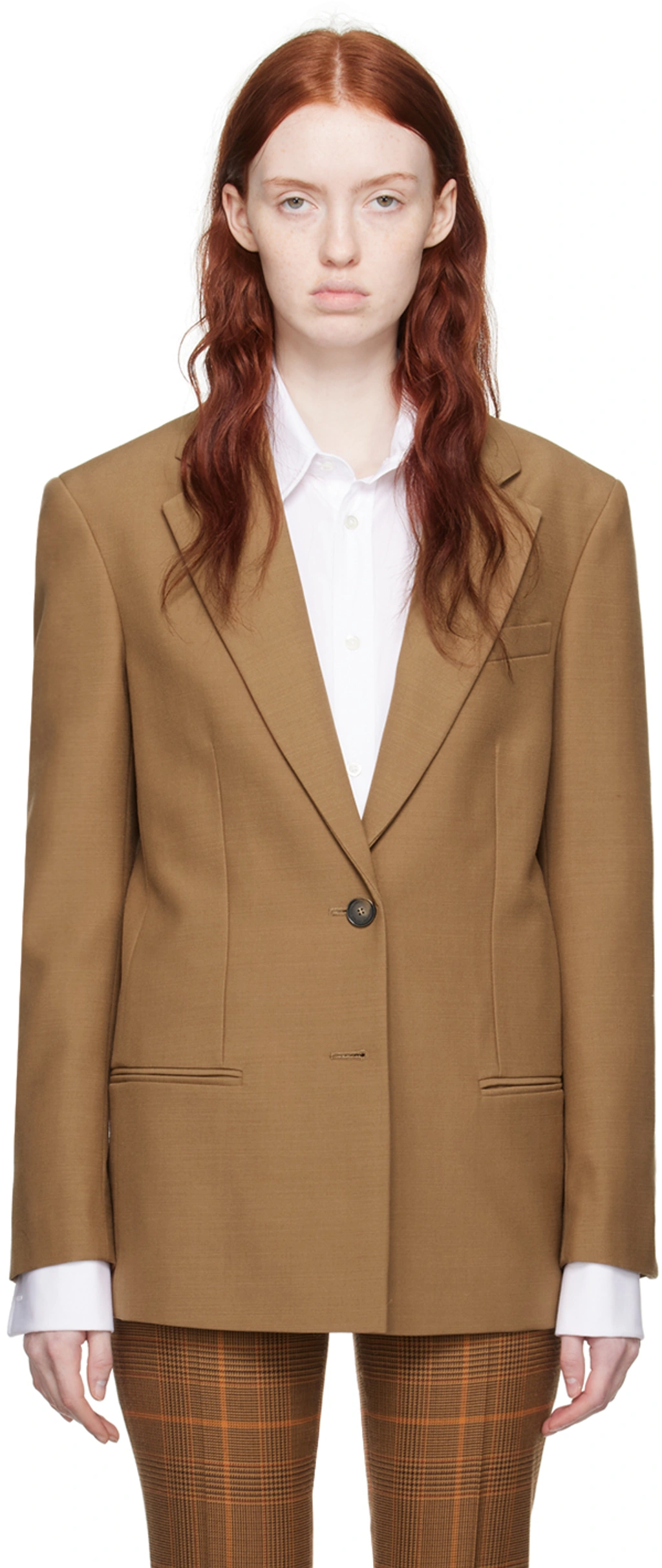 ジャケット Stella Mccartney Red Wool Oversize Blazer Stella McCartney Wool Oversize Blazer | Red | FARFETCH