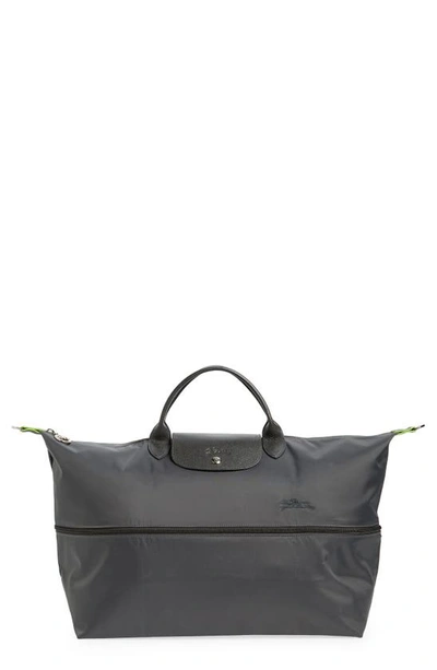 Longchamp Le Pliage 21-inch Expandable Travel Bag In Steel