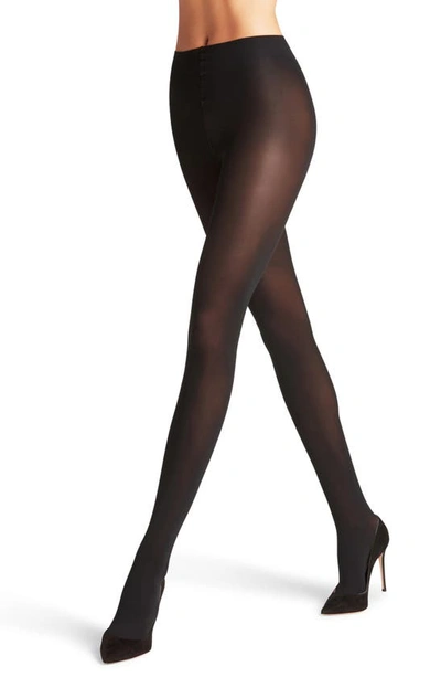 Falke Pure Matte 50 Semisheer Tights In Black