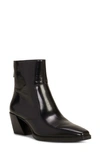 Vince Camuto Viltana Bootie In Black Leather