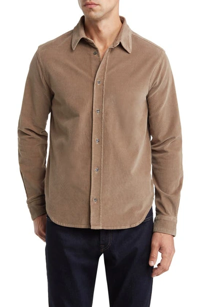 Citizens Of Humanity Cairo Corduroy Button-up Shirt In Kalamata