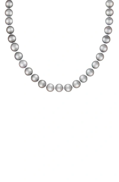 Splendid Pearls 8-9mm Cultured Freshwater Pearl Necklace In Metallic