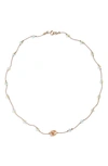 Isshi Desnuda Beaded Necklace In Light