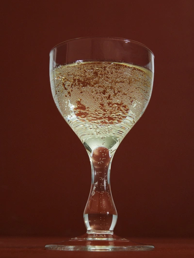 Astier De Villatte Monique Champagne Glass In Transparent