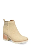 Korks Elsie Bootie In Natural Nubuck