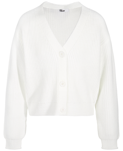 Epic Threads Toddler & Little Girls Solid Cardigan, Created For Macy's In Angel White