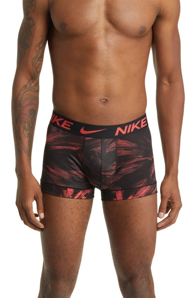 Nike Men's 3-pk. Dri-fit Essential Micro Boxer Briefs In Hyperspace Print