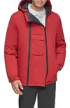Andrew Marc Anzen Down Jacket In Red Clay