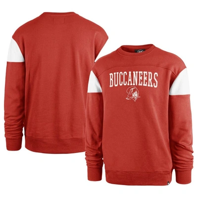 47 ' Red Tampa Bay Buccaneers Groundbreaker Onset Pullover Sweatshirt