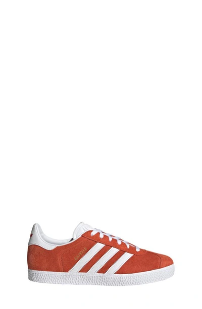 Adidas Originals Kids' Gazelle Trainer In Preloved Red/ Cloud White