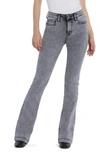 Hint Of Blu Rosa Flare Jeans In Grey Wash