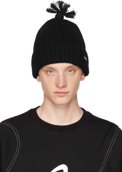 Ader Error Black Pom-pom Beanie