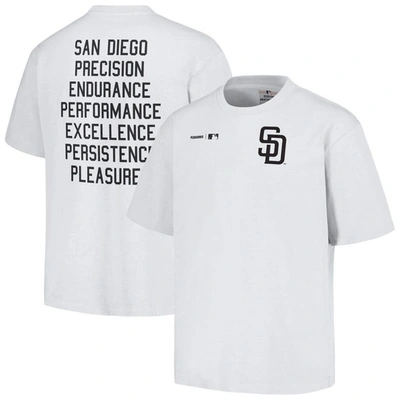 Pleasures White San Diego Padres Precision T-shirt