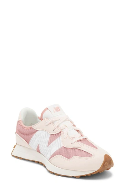 New Balance Kids' 327 Panelled Sneakers In Pink Moon