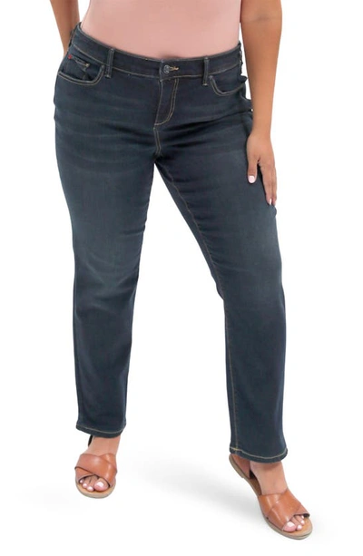 Slink Jeans Mid Rise Slim Fit Jeans In Daphne